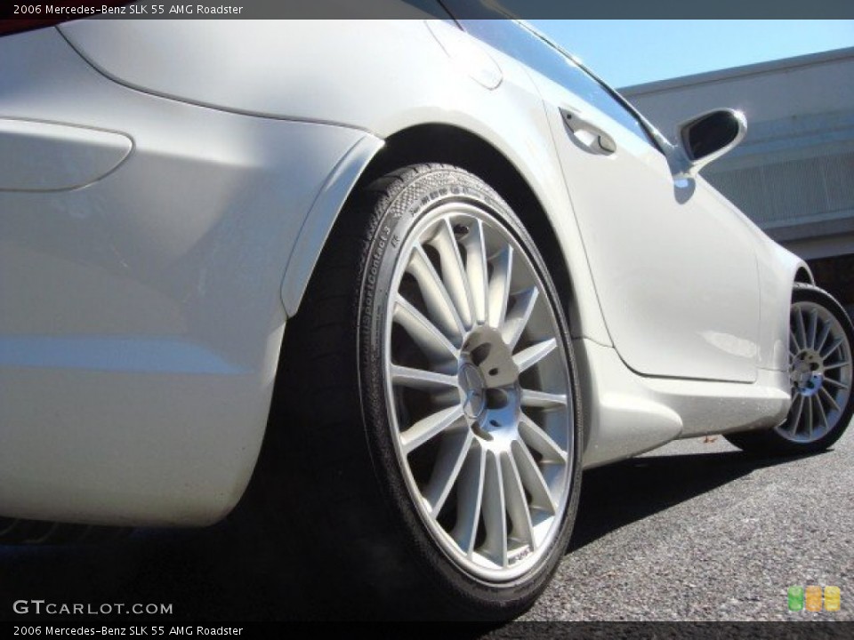 2006 Mercedes-Benz SLK 55 AMG Roadster Wheel and Tire Photo #56763633