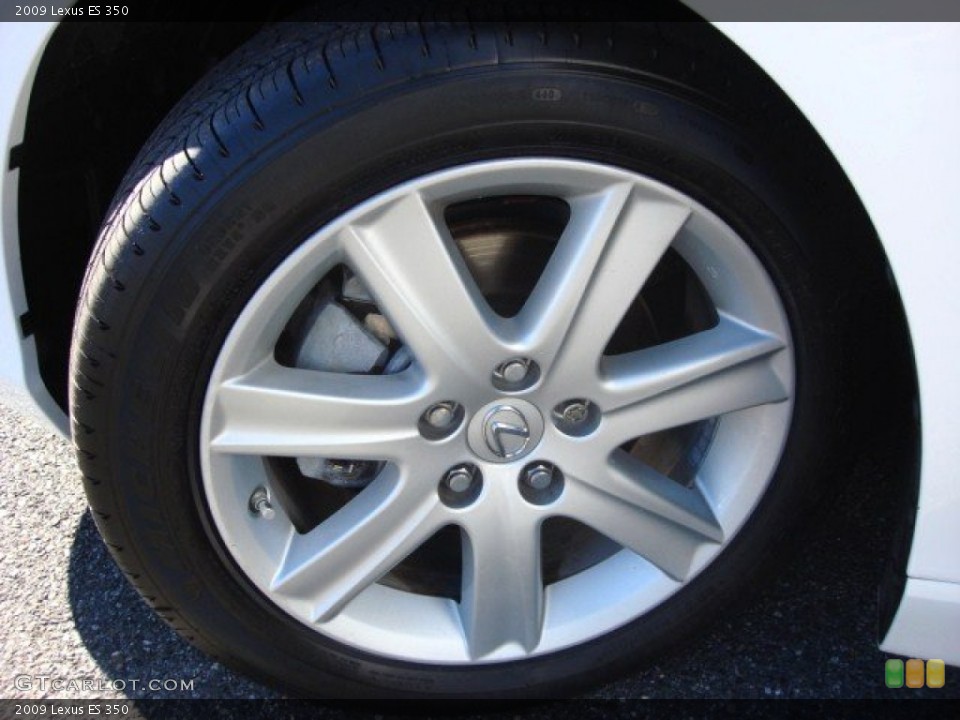 2009 Lexus ES 350 Wheel and Tire Photo #56764143