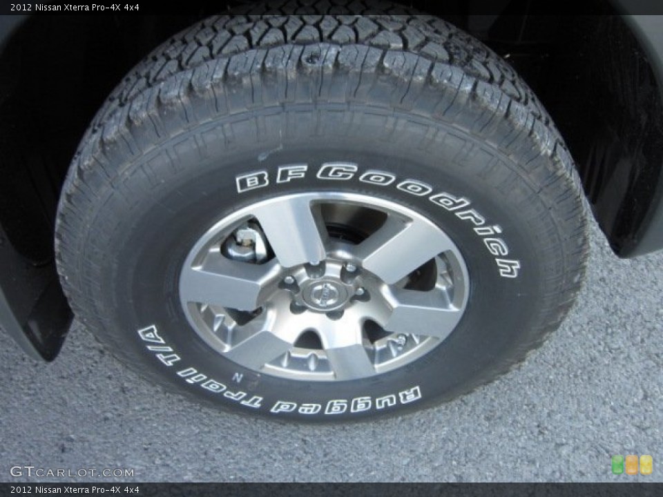 2012 Nissan Xterra Pro-4X 4x4 Wheel and Tire Photo #56766693