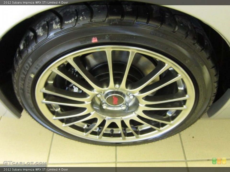 2012 Subaru Impreza WRX STi Limited 4 Door Wheel and Tire Photo #56767389