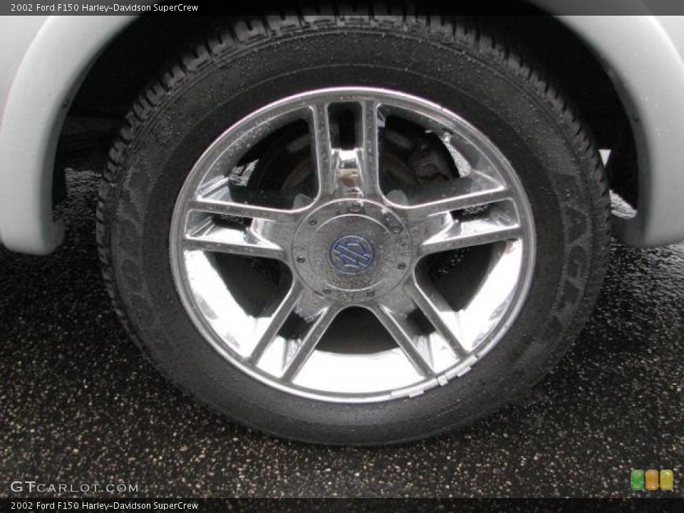 2002 Ford F150 Harley-Davidson SuperCrew Wheel and Tire Photo #56769966