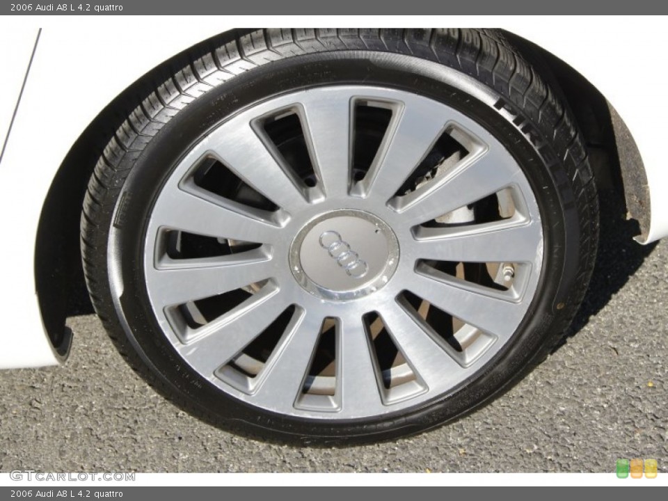 2006 Audi A8 L 4.2 quattro Wheel and Tire Photo #56778606