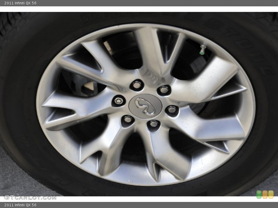 2011 Infiniti QX 56 Wheel and Tire Photo #56780841