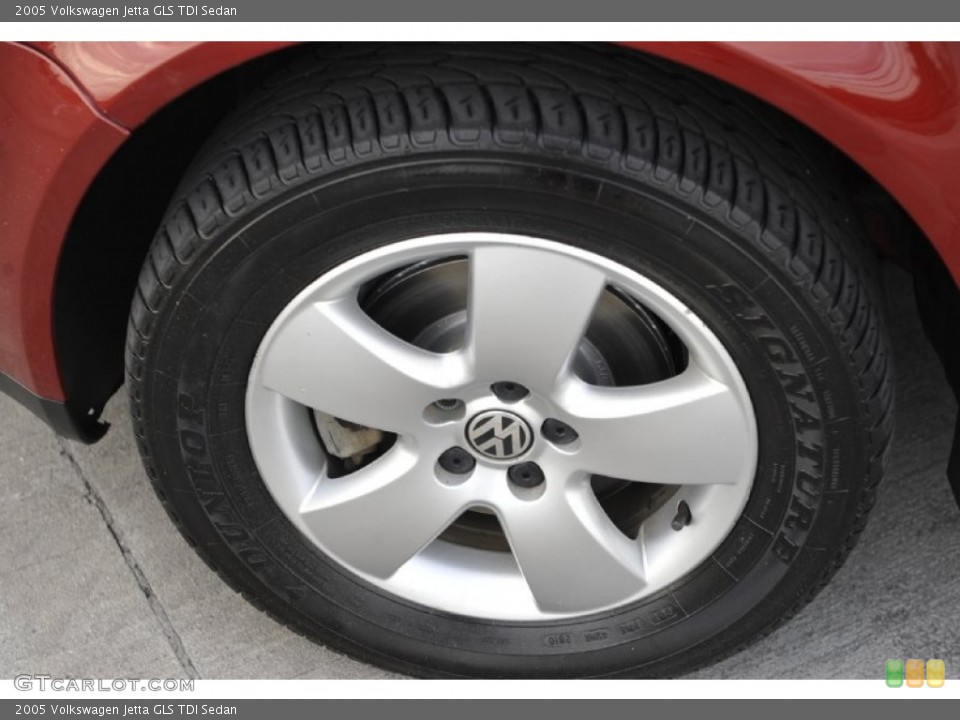 2005 Volkswagen Jetta GLS TDI Sedan Wheel and Tire Photo #56781703