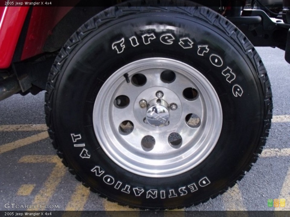 2005 Jeep Wrangler Custom Wheel and Tire Photo #56782165