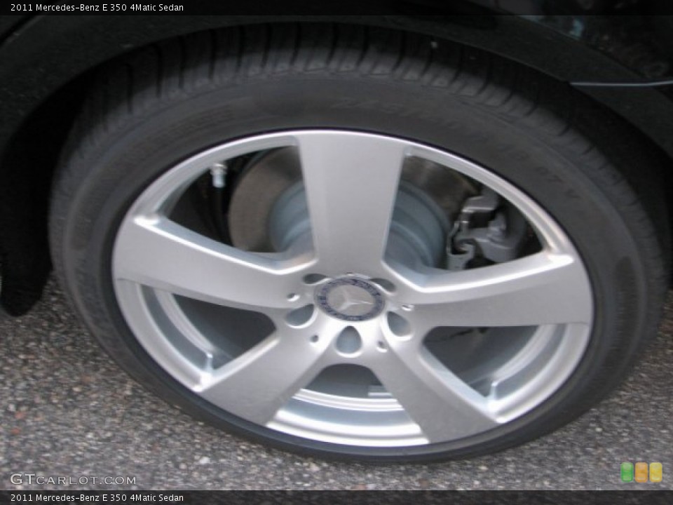 2011 Mercedes-Benz E 350 4Matic Sedan Wheel and Tire Photo #56782336