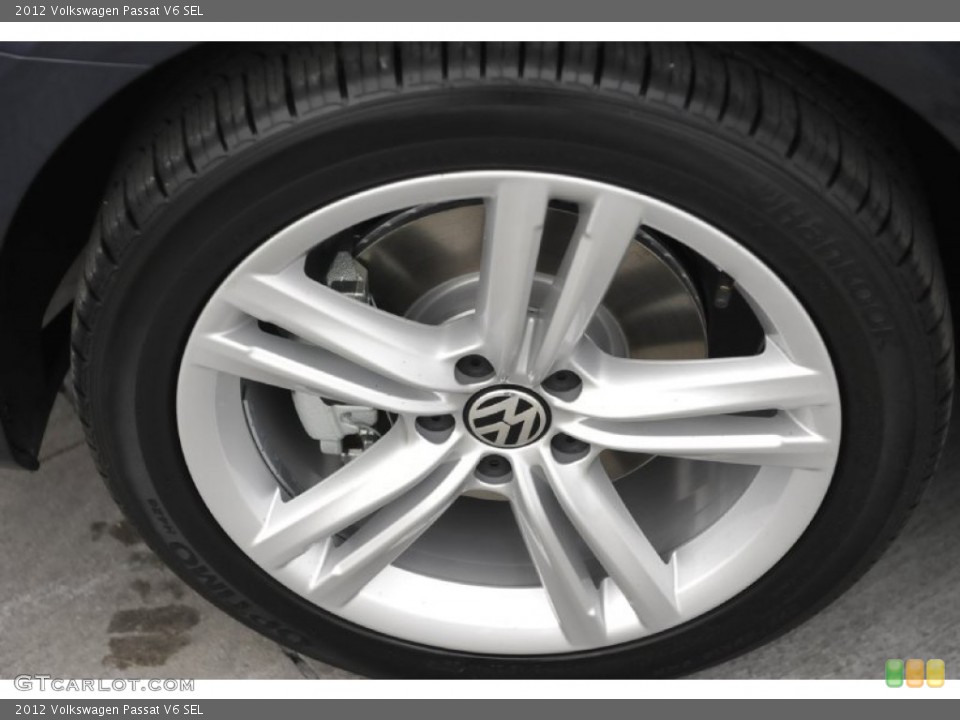 2012 Volkswagen Passat V6 SEL Wheel and Tire Photo #56785978