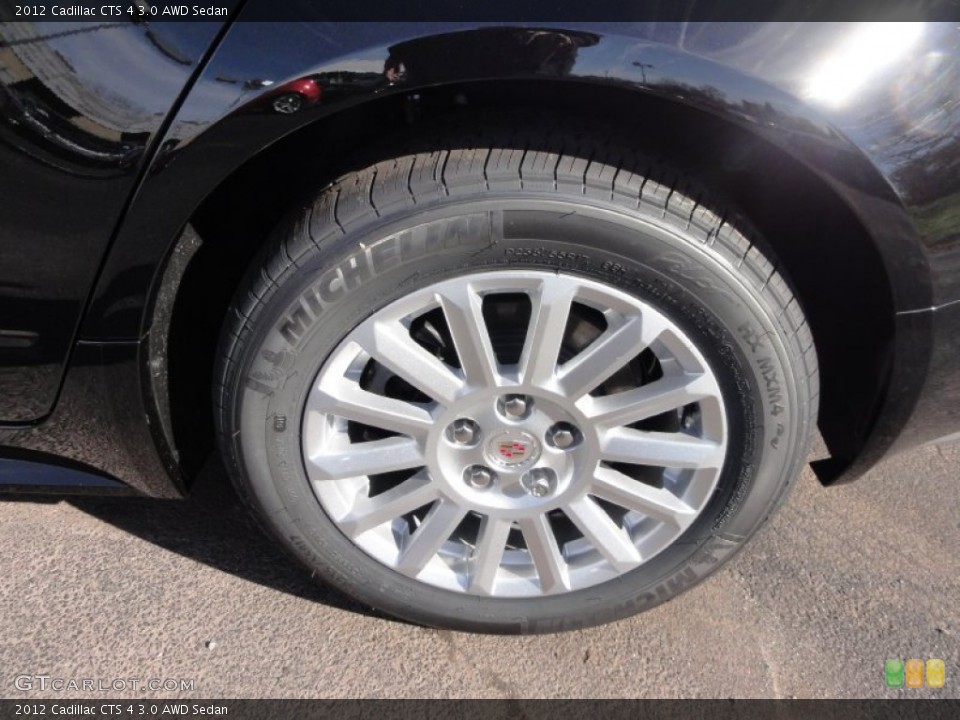 2012 Cadillac CTS 4 3.0 AWD Sedan Wheel and Tire Photo #56788888