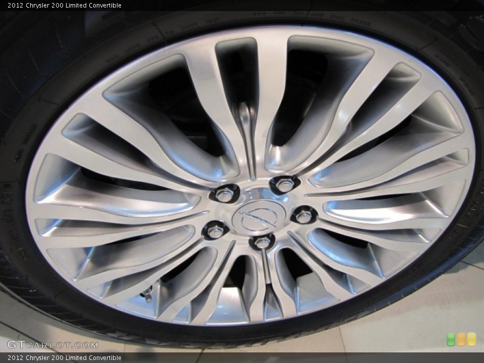 2012 Chrysler 200 Limited Convertible Wheel and Tire Photo #56792622