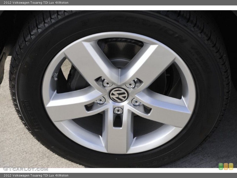 2012 Volkswagen Touareg TDI Lux 4XMotion Wheel and Tire Photo #56793684