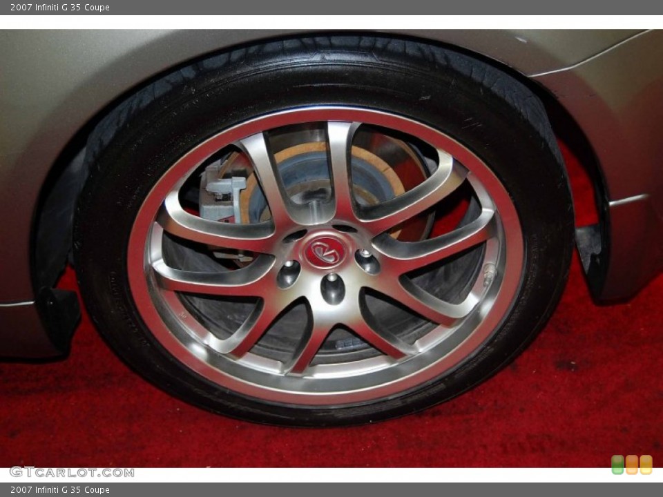 2007 Infiniti G 35 Coupe Wheel and Tire Photo #56794263