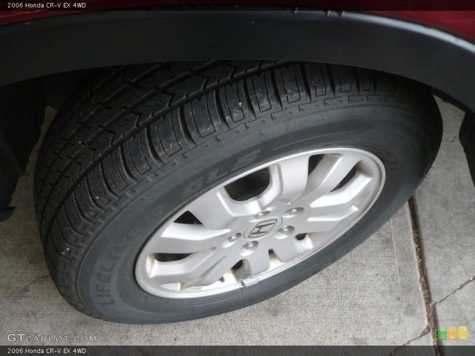 2006 Honda CR-V EX 4WD Wheel and Tire Photo #56795757