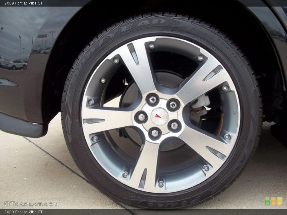 2009 Pontiac Vibe GT Wheel and Tire Photo #56796984