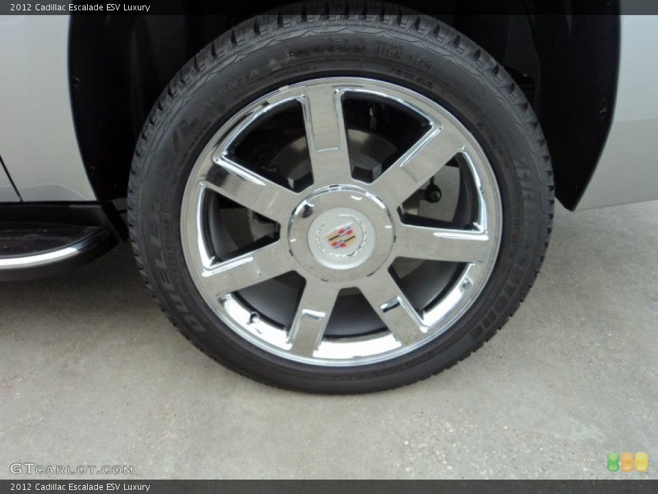 2012 Cadillac Escalade ESV Luxury Wheel and Tire Photo #56798439