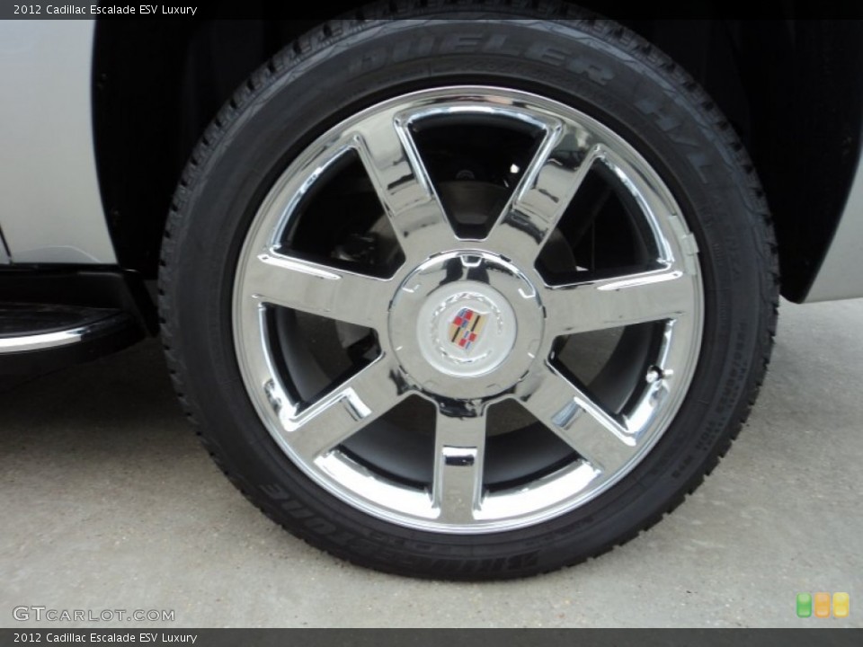 2012 Cadillac Escalade ESV Luxury Wheel and Tire Photo #56798745