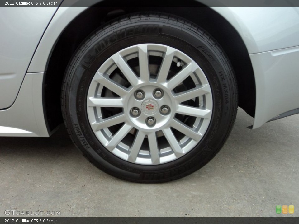 2012 Cadillac CTS 3.0 Sedan Wheel and Tire Photo #56799804