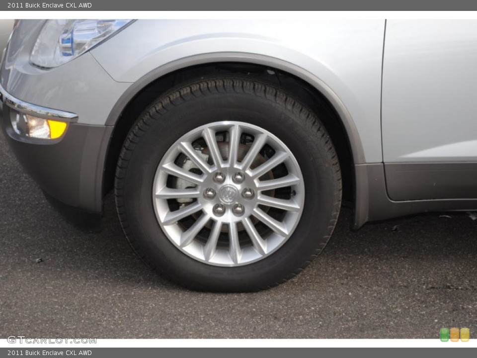 2011 Buick Enclave CXL AWD Wheel and Tire Photo #56800674