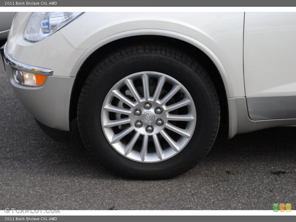 2011 Buick Enclave CXL AWD Wheel and Tire Photo #56801007