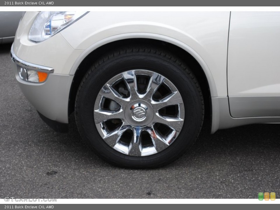 2011 Buick Enclave CXL AWD Wheel and Tire Photo #56801191