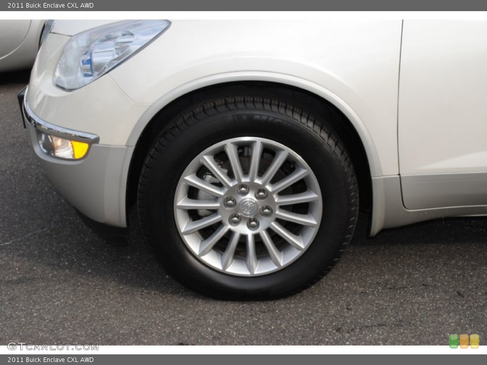 2011 Buick Enclave CXL AWD Wheel and Tire Photo #56801763