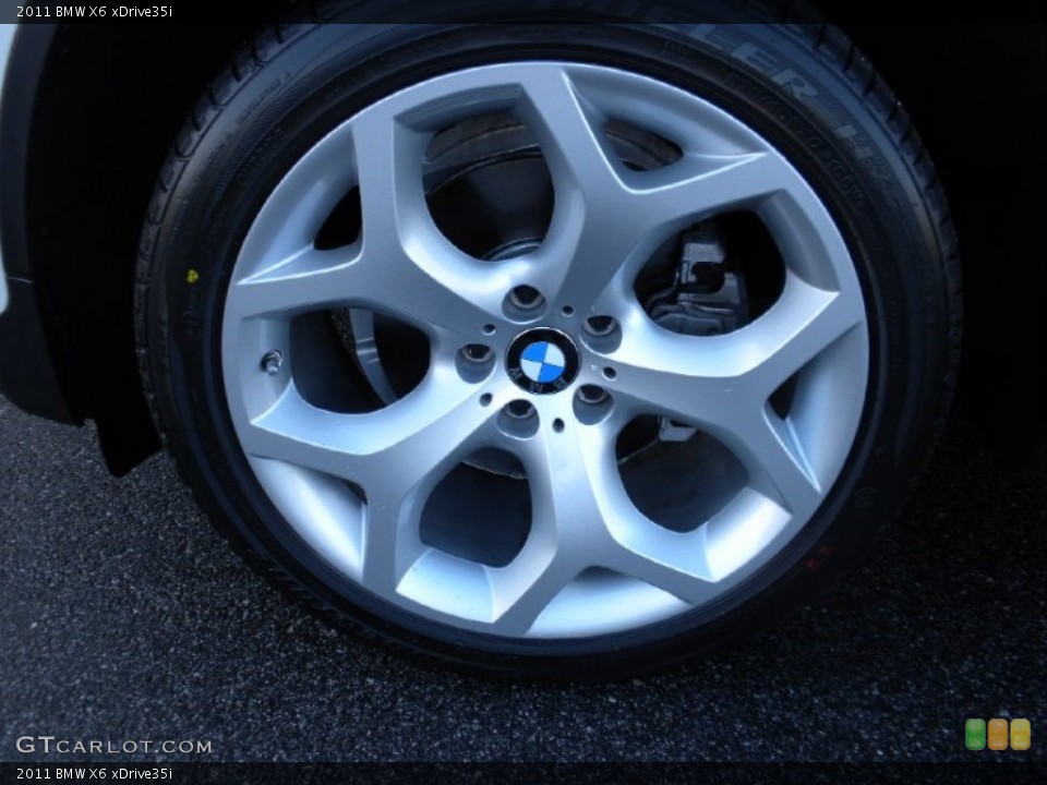 2011 BMW X6 xDrive35i Wheel and Tire Photo #56801966