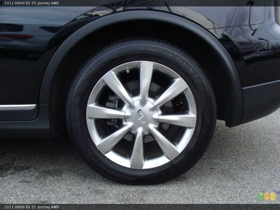 2011 Infiniti EX 35 Journey AWD Wheel and Tire Photo #56802387