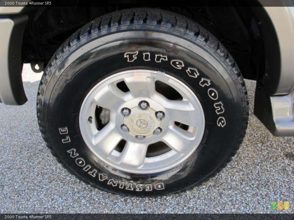 2000 Toyota 4Runner SR5 Wheel and Tire Photo #56802949