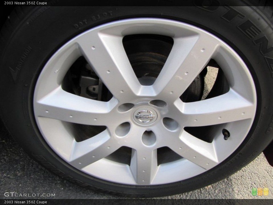 2003 Nissan 350Z Coupe Wheel and Tire Photo #56804007