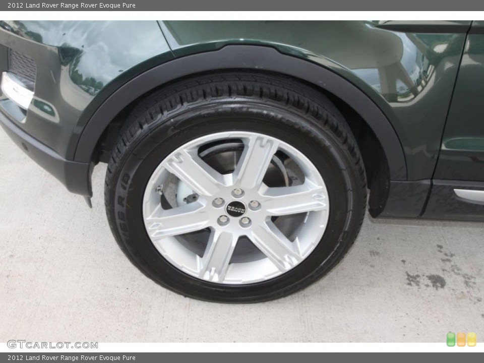 2012 Land Rover Range Rover Evoque Pure Wheel and Tire Photo #56808021