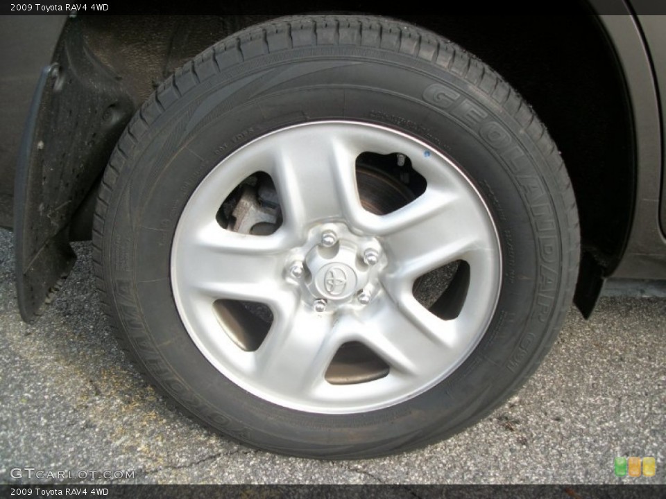 2009 Toyota RAV4 4WD Wheel and Tire Photo #56808204
