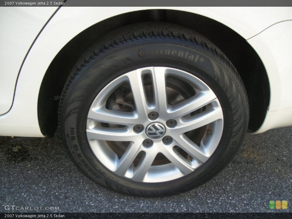 2007 Volkswagen Jetta 2.5 Sedan Wheel and Tire Photo #56808411
