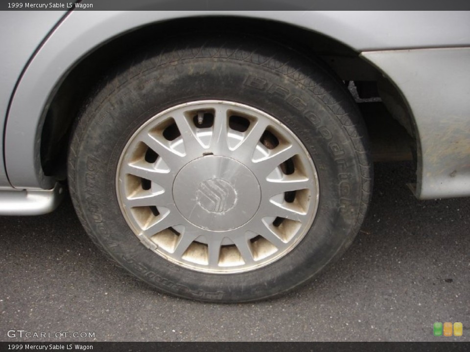 1999 Mercury Sable LS Wagon Wheel and Tire Photo #56811976