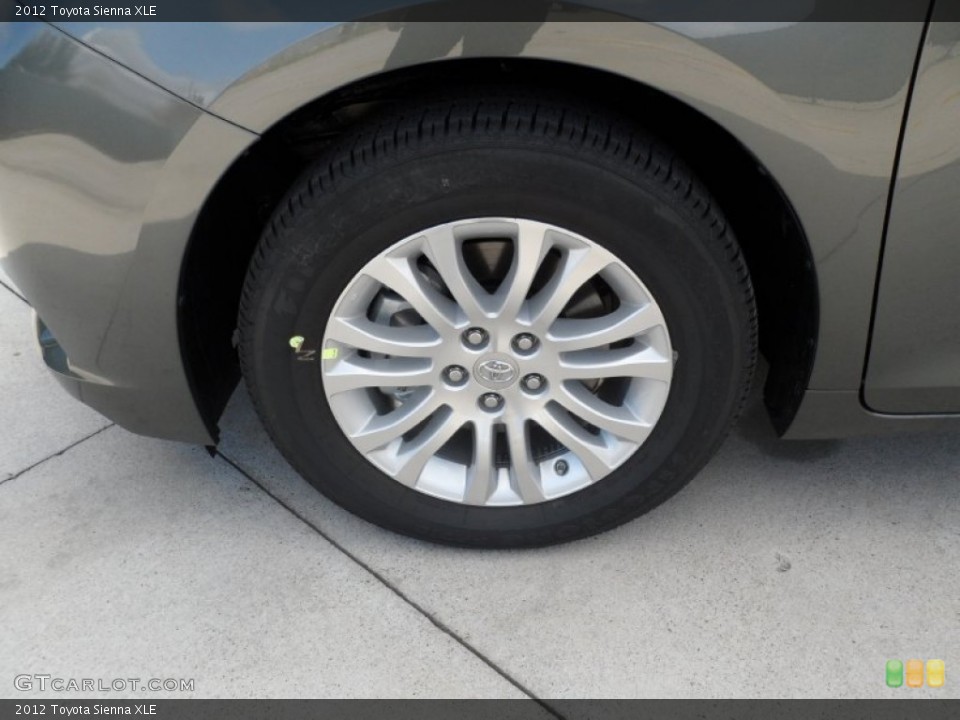 2012 Toyota Sienna XLE Wheel and Tire Photo #56812477