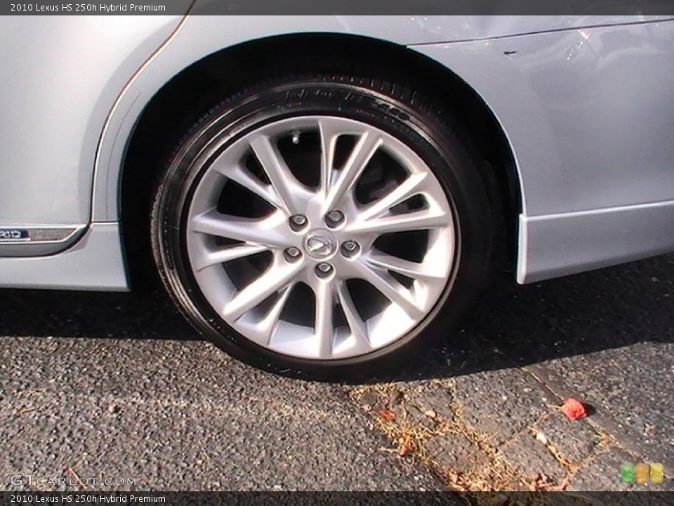 2010 Lexus HS 250h Hybrid Premium Wheel and Tire Photo #56813338