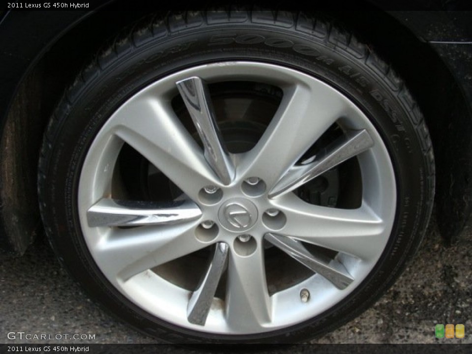 2011 Lexus GS 450h Hybrid Wheel and Tire Photo #56813537