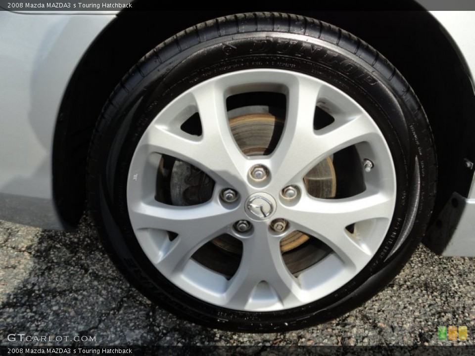 2008 Mazda MAZDA3 s Touring Hatchback Wheel and Tire Photo #56815255