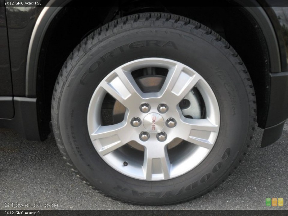 2012 GMC Acadia SL Wheel and Tire Photo #56818093