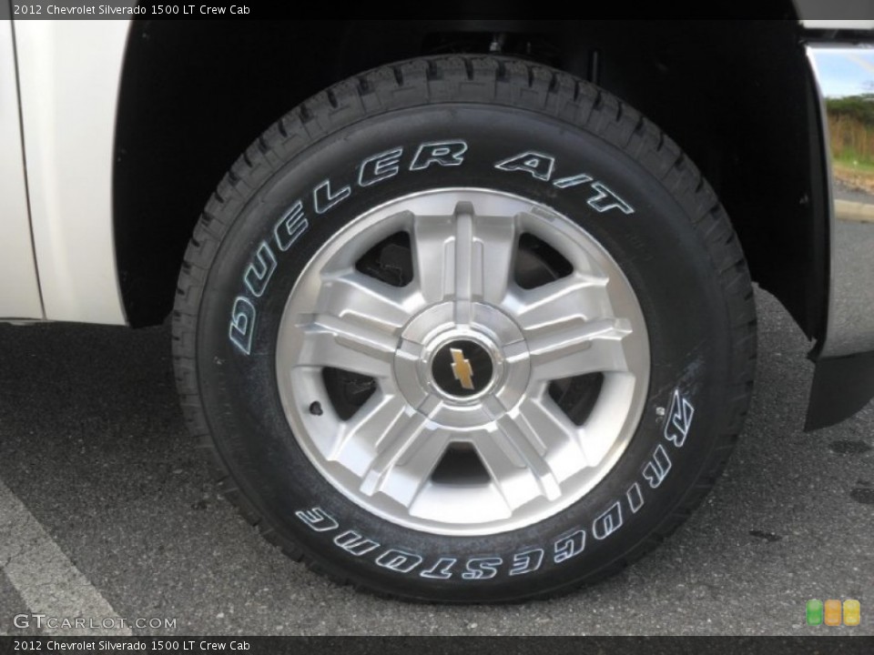 2012 Chevrolet Silverado 1500 LT Crew Cab Wheel and Tire Photo #56819479