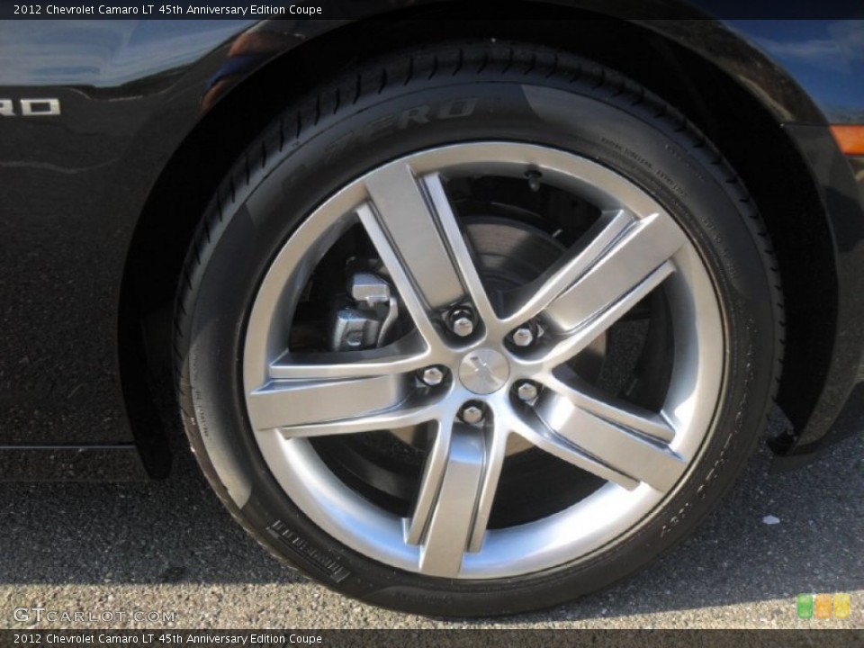 2012 Chevrolet Camaro LT 45th Anniversary Edition Coupe Wheel and Tire Photo #56820070