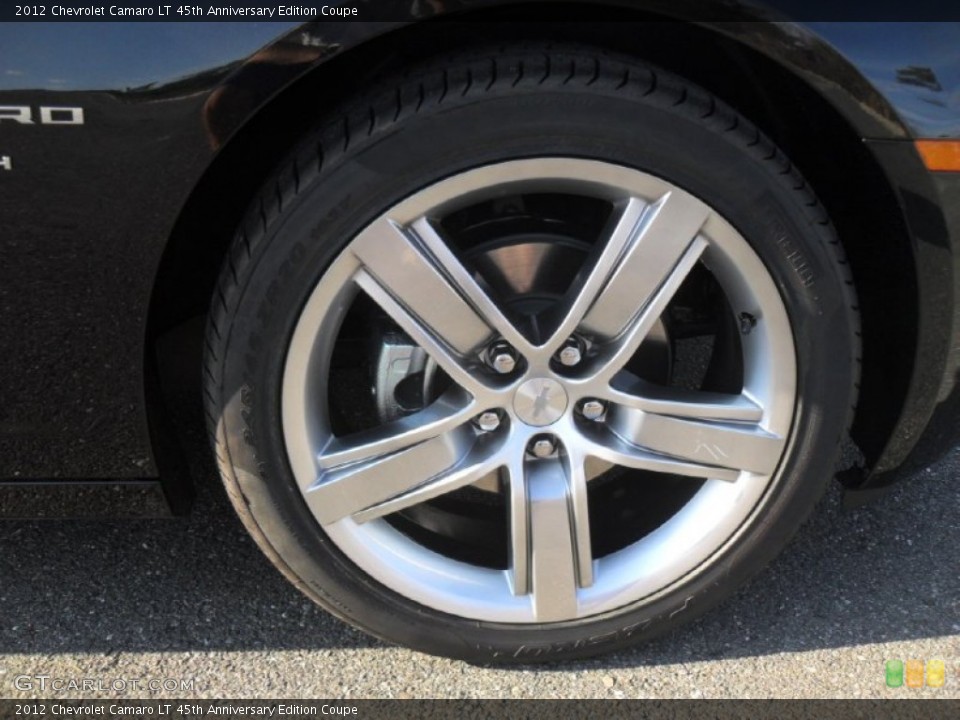2012 Chevrolet Camaro LT 45th Anniversary Edition Coupe Wheel and Tire Photo #56820247