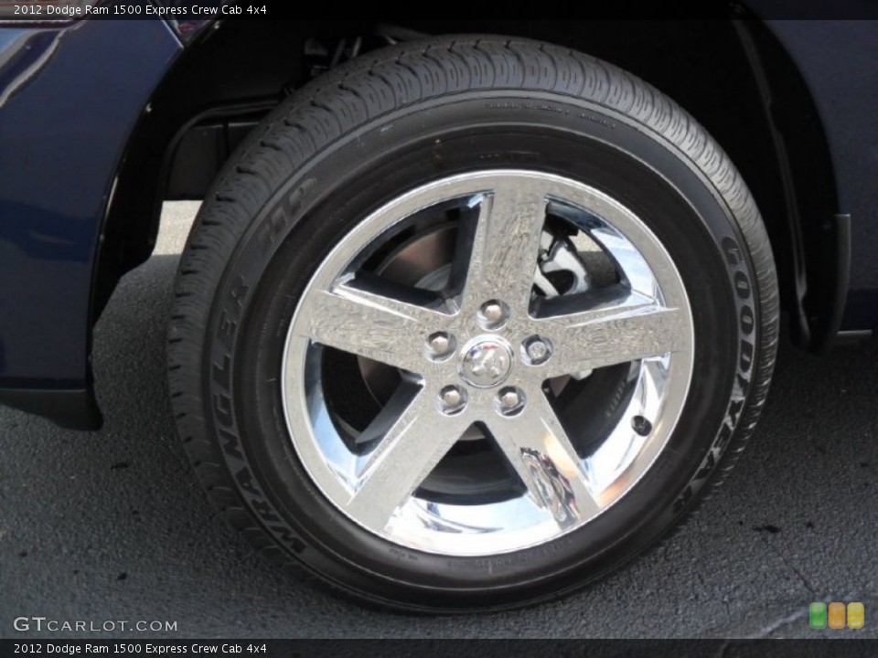 2012 Dodge Ram 1500 Express Crew Cab 4x4 Wheel and Tire Photo #56821162