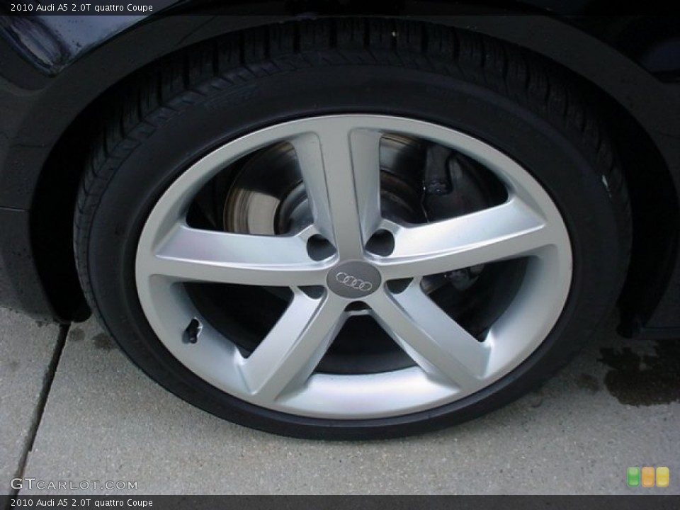 2010 Audi A5 2.0T quattro Coupe Wheel and Tire Photo #56822206