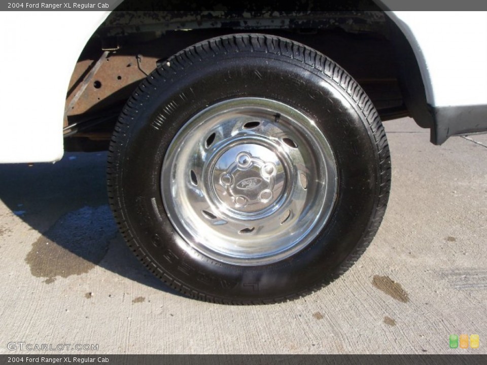 2004 Ford Ranger XL Regular Cab Wheel and Tire Photo #56822242