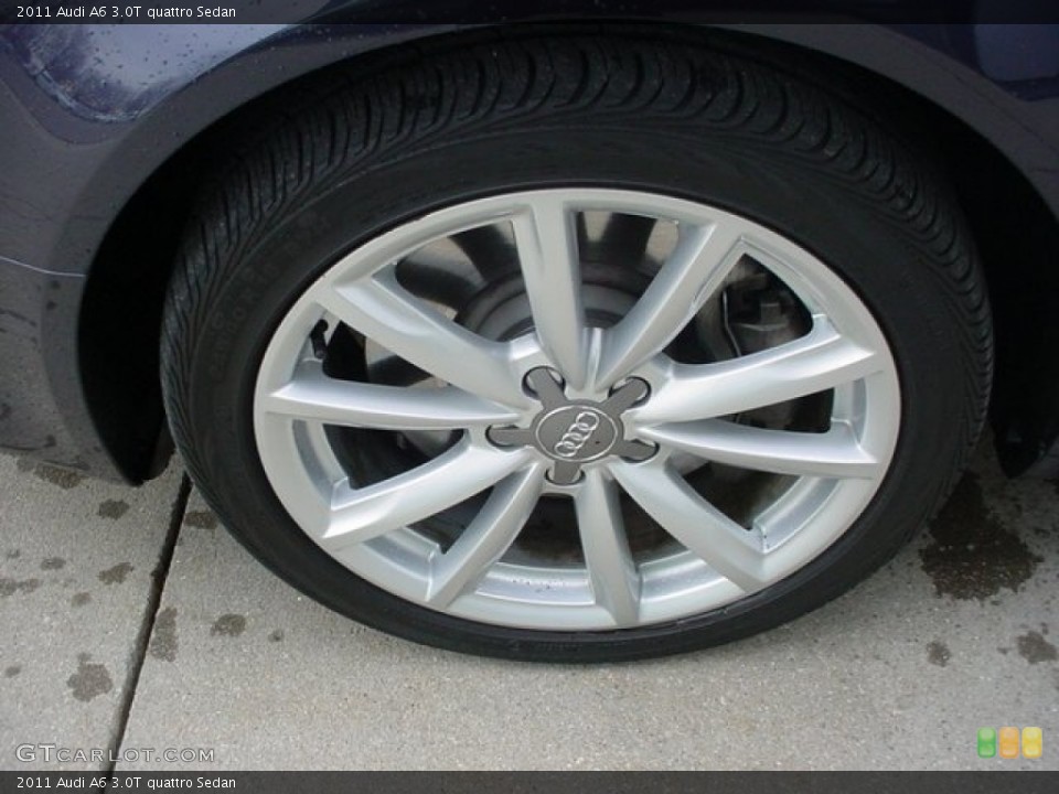 2011 Audi A6 3.0T quattro Sedan Wheel and Tire Photo #56822560