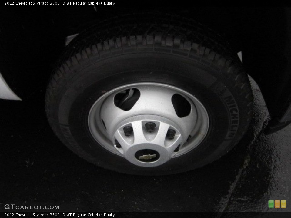 2012 Chevrolet Silverado 3500HD WT Regular Cab 4x4 Dually Wheel and Tire Photo #56829902