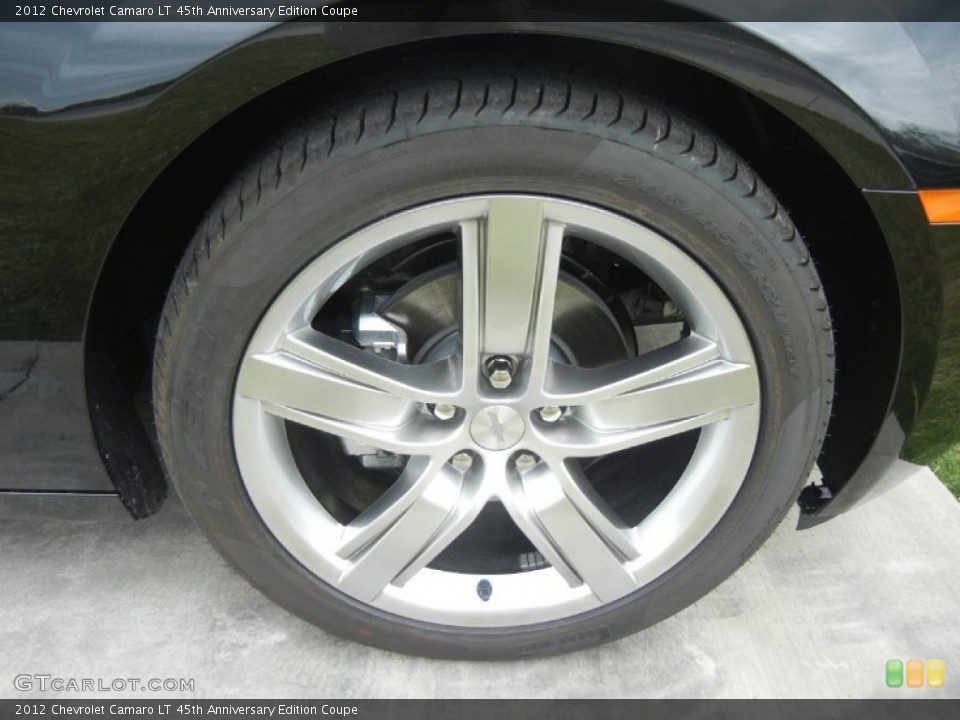 2012 Chevrolet Camaro LT 45th Anniversary Edition Coupe Wheel and Tire Photo #56832911