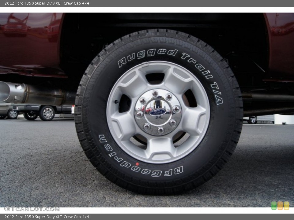 2012 Ford F350 Super Duty XLT Crew Cab 4x4 Wheel and Tire Photo #56837813