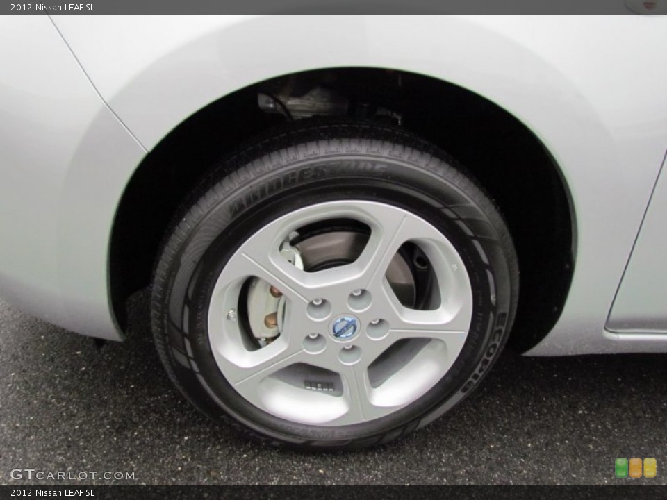 2012 Nissan LEAF SL Wheel and Tire Photo #56838465