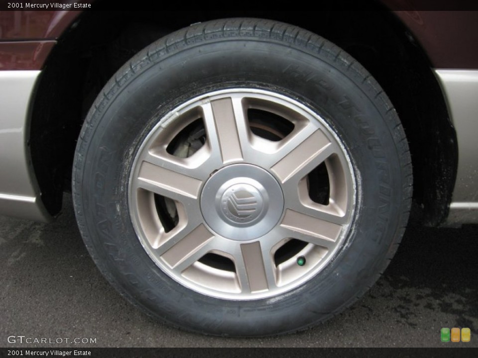 2001 Mercury Villager Estate Wheel and Tire Photo #56843249
