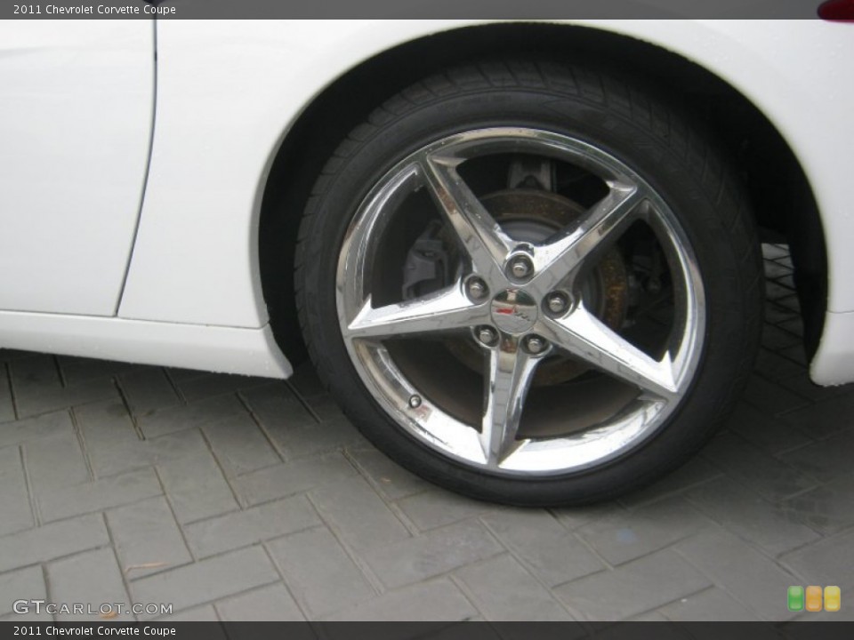 2011 Chevrolet Corvette Coupe Wheel and Tire Photo #56843838